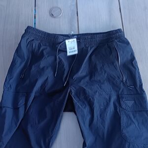 Benjamin Black Navy Cargo Pants